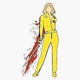 Kill Bill Vinyl Sticker Laptop Decal Waterproof 5'