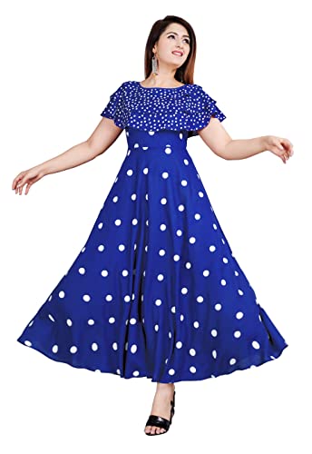 Image of Women's Polka Dot Fit and Flared Royon Dress