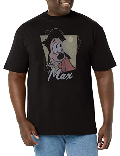 T-shirt Disney Her Max Noir pour les Moments de Détente Week-end