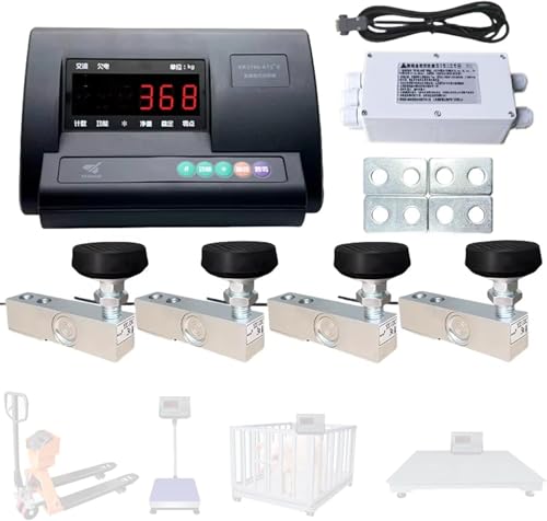 Kit Báscula para Ganado 5000KG Alta Precisión miniatura 1