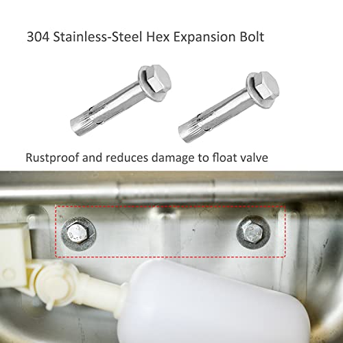 Automatic Water Dispenser For Dog Water Bowl Dispenser Large Size Stainless-Steel Waterer Feeder Self Filling Water Trough For Poultry And Livestock #TOP6