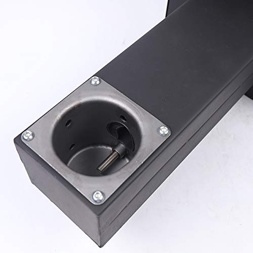 Pellet Smoker Hopper Assembly Kit, Electric Wood Pellet Smoker Grill Part With Digital Temperature Controller For Grill, Smoke, Bake, Roast, Braise, Bbq (Button Type) #TOP5