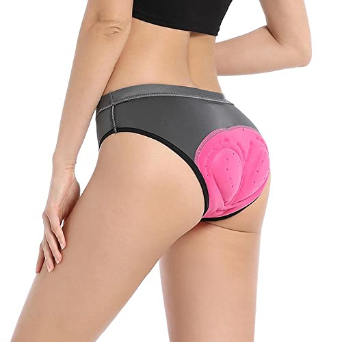 Sudusudo Women's Cycling Underwear Bike Shorts Biking Undershorts Bicycle Briefs Cycling Underpants With Gel Padded Dark Grey #TOP1