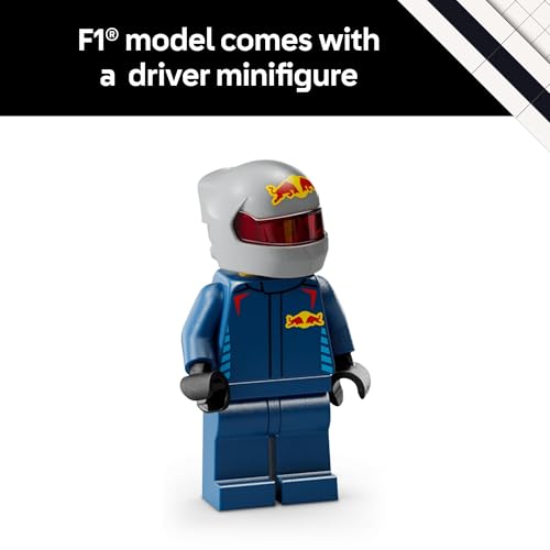 LEGO Speed Champions Oracle Red Bull Racing RB20 F1 Race Car Model Kits - Building Set for Adults, Ages 18+ with Realistic Features - Red Bull F1 DIY Crafts for Display - Gift Idea for Fans - 77243 - image 5