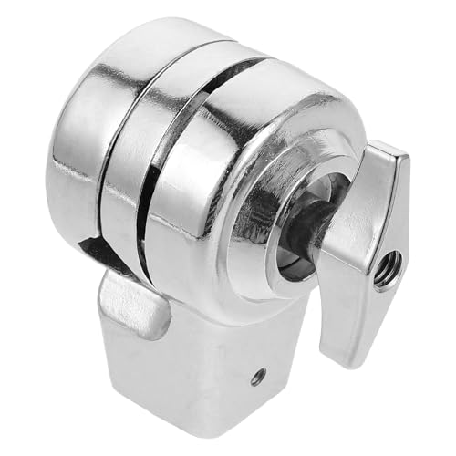 Drum Pole Clamp Mount para Soporte de Platillo, Plata miniatura 1