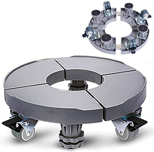 Bewegen Appliance Rollenboden Zylindrische 42-50cm in Durchmesser Retractable Wasch Gewicht 6-8KG Größe Name: 4 Feet 4 Caster (Color : As