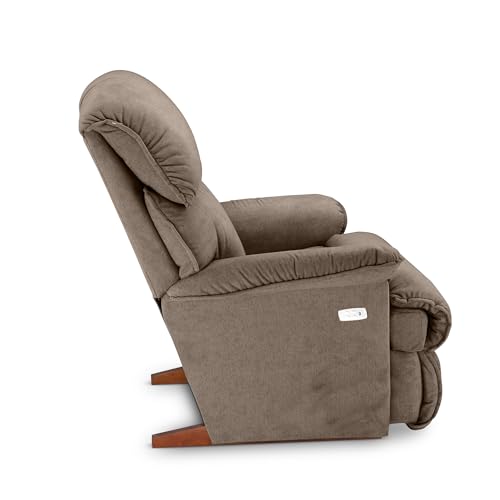 Image of LA Z BOY American Import Cardinal Single Seater Auto Motorized I-Clean Fabric Reclina Rocker Recliner Sofa | Premium Iconic Comfort Home Design | Living Room Relax Seating Chair | I Hallendale Wicker