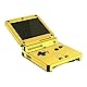 eXtremeRate Full Gehäuse für Nintendo Gameboy Advance SP,IPS Ready Upgraded Hülle & Taste Case Cover Shell Abdeckung Buttons für gba Konsole IPS&Standard LCD(KEIN Konsole&Platine)-Chrome Gold