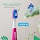 GUM Playbrush JUNIOR 6+ elektrische Zahnbürste | Interaktive Spiel-App | 2 Putzmodi | Extra weiche Borsten | 8 Wochen Akku | Timer | 1x Schallzahnbürste, wiederaufladbar | 2 extra Bürstenköpfe | Pink