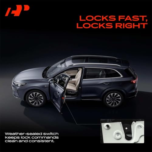 Image of A-Premium Rear Left Driver Side Door Lock Actuator Compatible with GMC | for 2008-2009 Chevrolet Chevy Silverado 1500 2500 3500 HD & GMC Sierra 1500 2500 HD 3500 HD