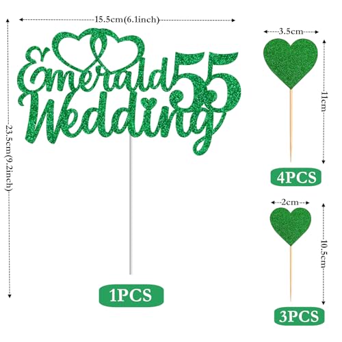 Gidobo Topper per torta per il 55° anniversario di...