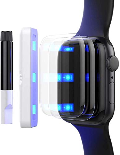 Dome Glass India [1 Pack] Tempered Glass Screen Protector Compatible for Apple  Watch 44mm SE Series 6 Series 5 Series 4, 3D Curved Edge [Full Coverage] HD  Clear Screen Guard for iWatch Accessories | Mobicomp Tech