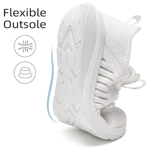 Lamincoa Women Slip on Walking Sneakers Non Slip Running Shoes Lightweight Sport Gym Casual Shoes Workout Tennis Sneakers for Women3