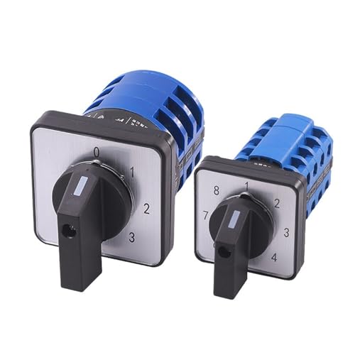 Interruptor rotativo LW26-20 de 32A con selector de 5 posiciones para alta corriente 3