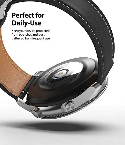 Image of Ringke Bezel Styling for Galaxy Watch 3 45mm Bezel Ring Adhesive Cover Anti Scratch Stainless Steel Protection for Galaxy Watch 3 45mm Accessory - Silver [45-02]