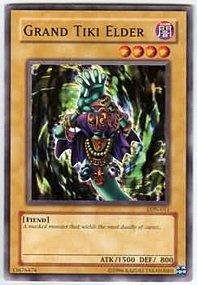 Amazon.com: Yu-Gi-Oh! - Grand Tiki Elder (LON-011) - Labyrinth of