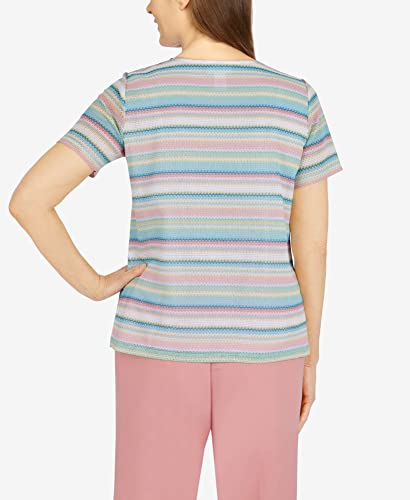 Haut texturé épissé Alfred Dunner idéal pour vos sorties et le bureau