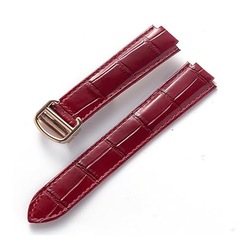 Bracelets de montre en cuir 14mm 16mm 18mm 20mm 22mm pour Cartier Ballon Bleu