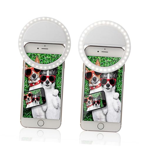 LIFKICH USB Fill Light for Phone Portable Led Selfie Lamp Clip Design Perfect for Photography Makeup