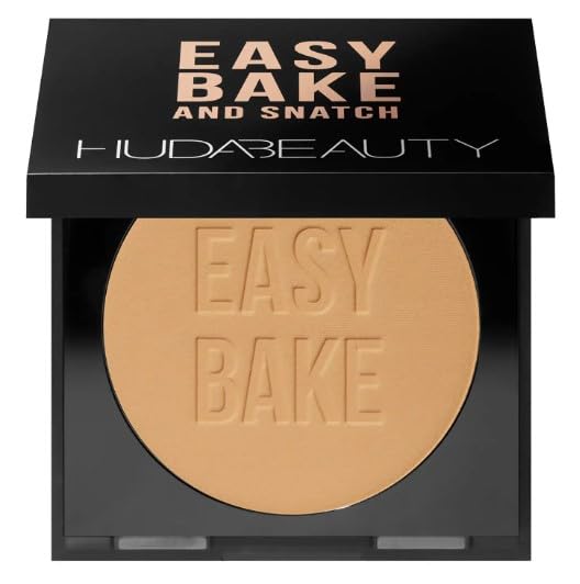 HUDA BEAUTY Original | Easy Bake And Snatch | Polvo Iluminador y Fijador | 8.5 gramos | by BELLA | color (BANANA BREAD, 8.50 g (Paquete de 1))