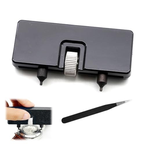 VONJUMA Herramienta Cambiar Pilas Reloj Llave Para Abrir Relojes Aparatos Para Quitar Tapa De Reloj Abrir Tapa Reloj Con Pinzas