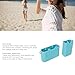 Lybunair Stylish Lightweight Silicone Multipurpose Storage Bag, Water Proof Beach Bag Phone Holder with Adjustable Strap, Ideal for Beach, Pool, Travel Accessories (Mint Green)