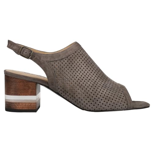 VANELi Womens Elija Perforated Square Toe Shootie Pumps Dress Casual Casual Mid Heel 2-3