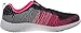 Skechers Sport Women's Burst Ellipse Fashion Sneaker,Charcoal/Pink,8 M US