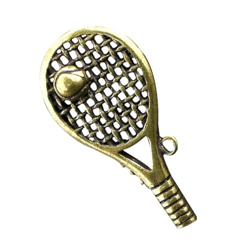 Portachiavi a forma di mini racchetta da tennis: il design creativo a forma di racchetta da tennis e la perfetta fattura lo rendono più attraente