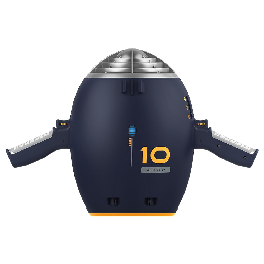 Camolech ROBOSEA Warp10 Sea Scooter 630W Sous-Marin 148wh Patinete subacuático, tabla de surf de buceo de 65 minutos para deportes acuáticos piscina
