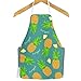 DYQ Grembiule di Stampa della Frutta Grembiuli Impermeabili a Prova di Olio Impermeabili for Adulti e Bambini Grembiuli for la casa for Cucina Accessori for la Cottura terzinata