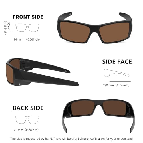 Image of WISTON Z87 Sunglasses Wrap Around Sunglasses for Men Rectangular Safety Glasses UV400 for Sport Working 8231