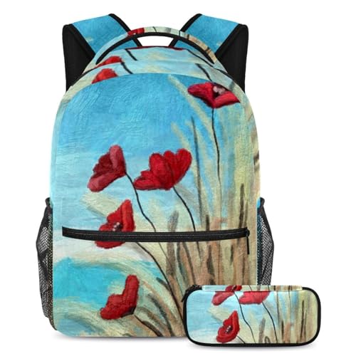 Sac à dos avec trousse d'école pour transporter vos essentiels au lycée