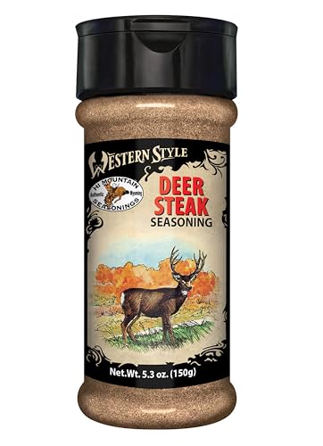 Hi Mountain Seasonings | DEER STEAK | Western Style Seasoning for Venison, Deer & Elk | Great for...