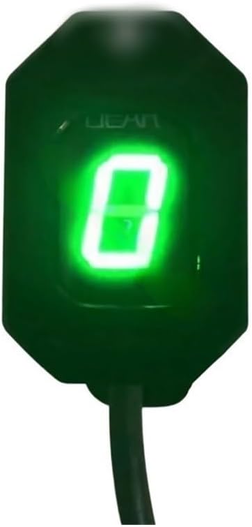デジタルギアインジケーター オートバイ 1-6 レベル スピード ギア