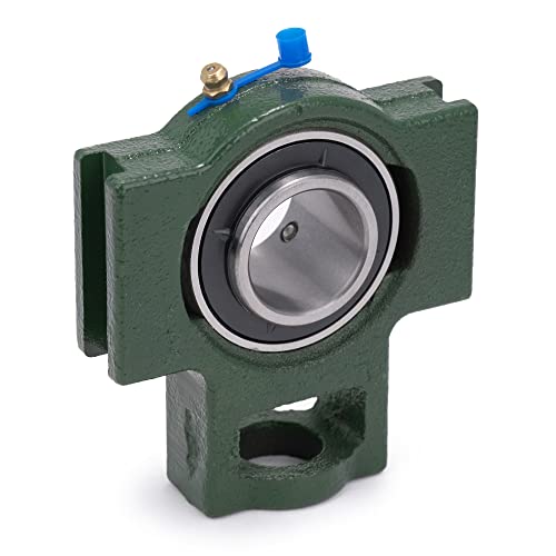 Xike UCT206-20 Bore 1-1/4 Inch Pillow Block Take-Up Mounted Ball Bearings, Solid Cast Iron Base And Self Aligning Chrome Steel Sealed Bearings. thumb #4