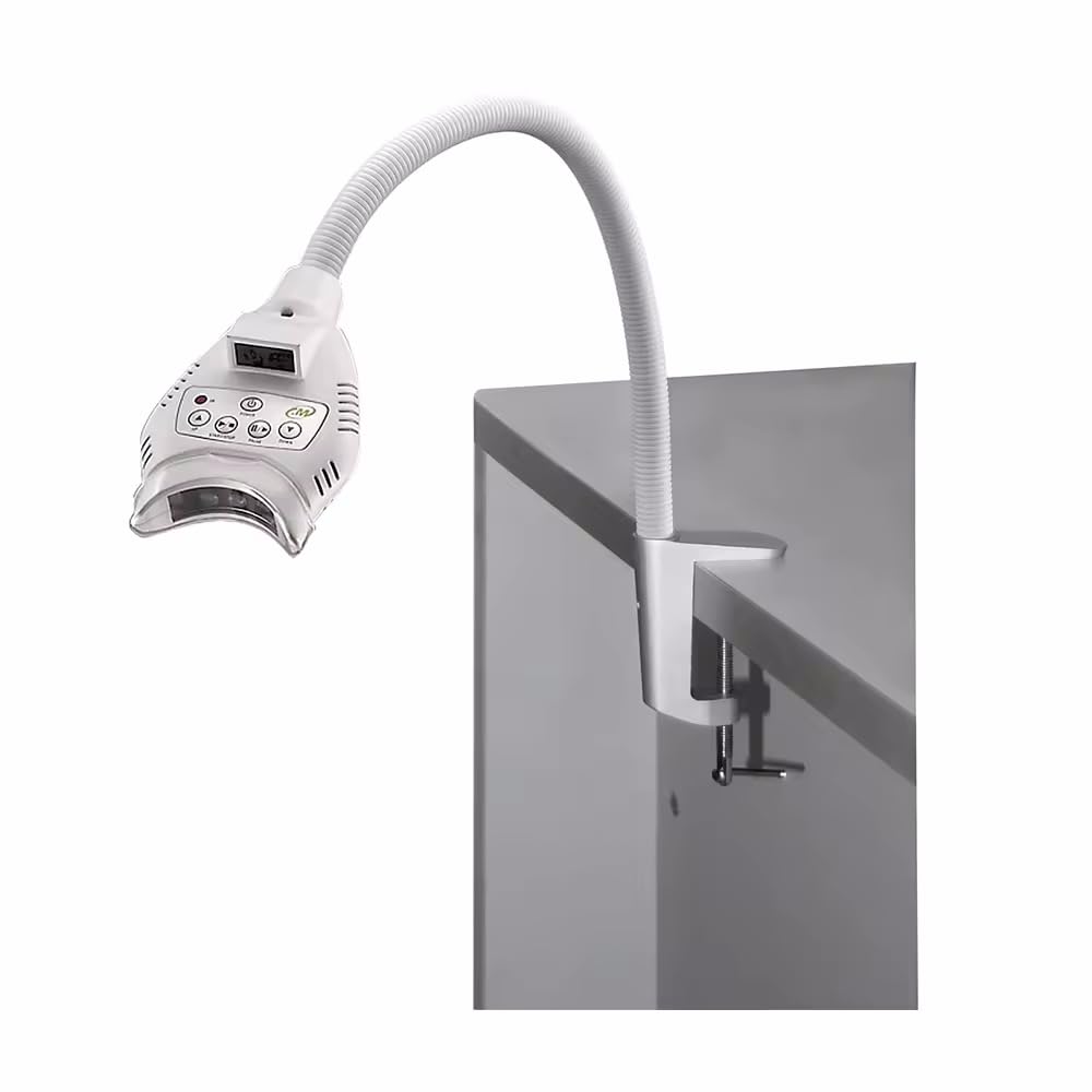 REEHUT Table Clip on Type Teeth Whitening Lamp Bleaching Accelerator with Remote Control M-61A