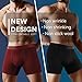 Natural Feelings Boxer Briefs Mens Underwear Men Pack Soft Cotton Open Fly Underwear XL