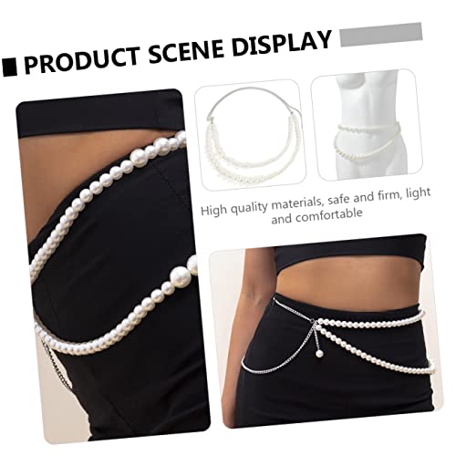 GALPADA Women Waist Chain Decorative Dress Belt for Stylish Outfits Lightweight and Comfortable Metal3