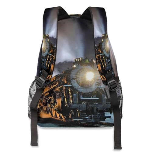 Sac à dos vintage train à vapeur idée cadeau pour filles et garçons - 5