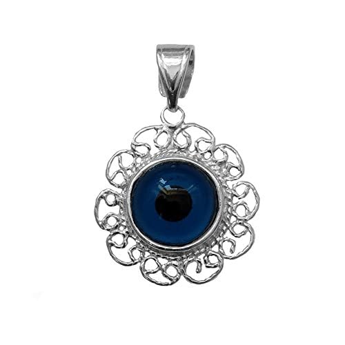 Ciondolo a forma di chiave greca su entrambi i