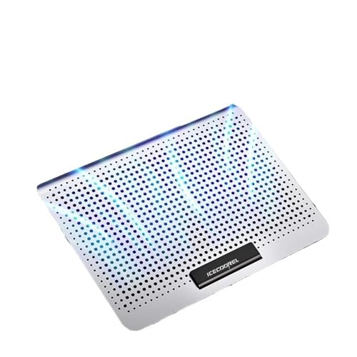 Base refrigerante para laptop con ventilador y soporte miniatura 3