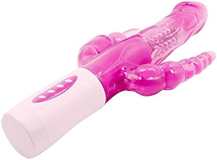 BAILE PRETTY BUNNY TRIPLE VIBRADOR ROTADOR : Amazon.es