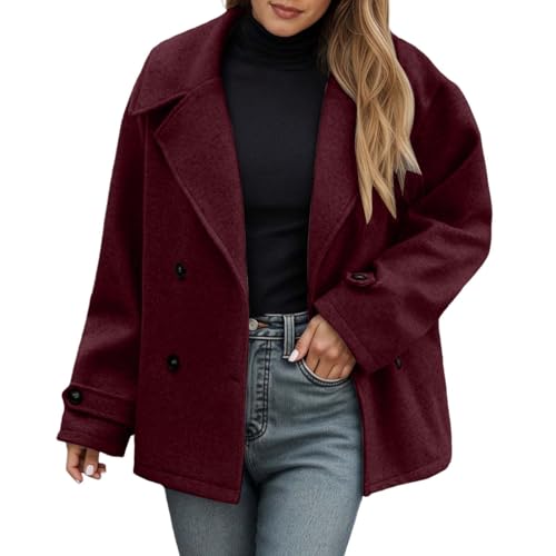 Cardigan court avec patte de boutonnage et manches longues chic