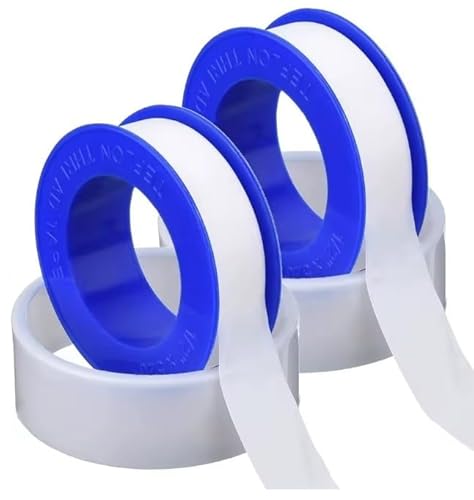 Générique *** X 2 - Lot De 2 Rouleaux De Ruban D' Etanchéité En Teflon - 10 m x 12 mm x 0,075 mm - Raccord Tuyaux Plomberie - Pour Plombier - étanchéité - 10 mètres