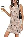 WIHOLL Spring Dresses for Women 2026 Crewneck Elegant Classy Casual Floral Flowy Sundresses Vacation Clothes Fashion Clothes Summer Cruise Outfits L