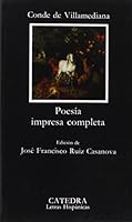 Poesía impresa completa 8437609313 Book Cover