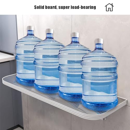 Table pliante murale compacte pour aménager un coin repas - 7