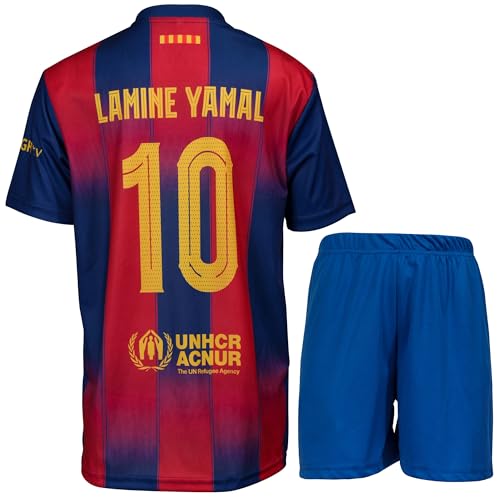 Mefstone Barcelona 25/26 Heim Yamal #10 Football Kinder Trikot für Kinder...