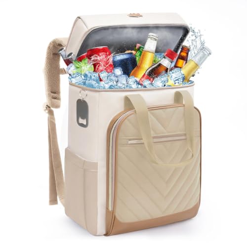 AMNOW 40-Can Backpack Cooler (Khaki)